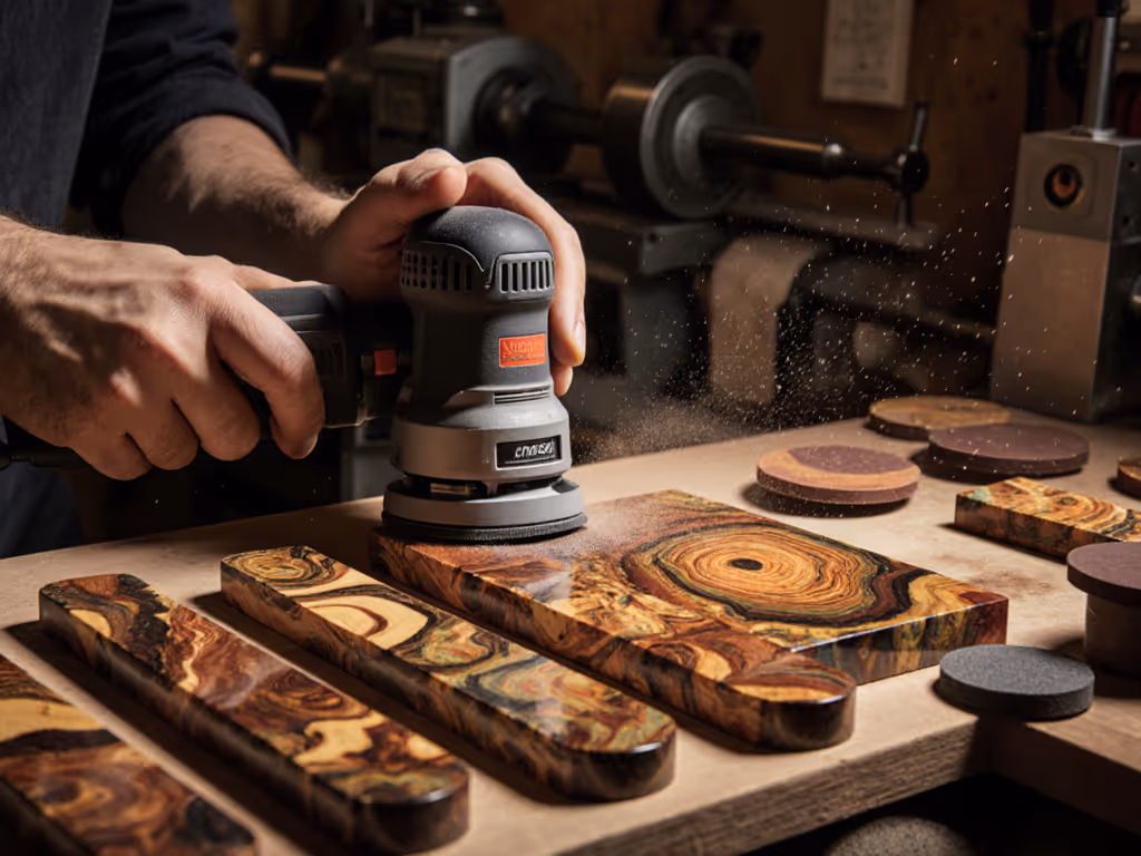 Sanders for Pen Making: Swirl-Free Precision Guide