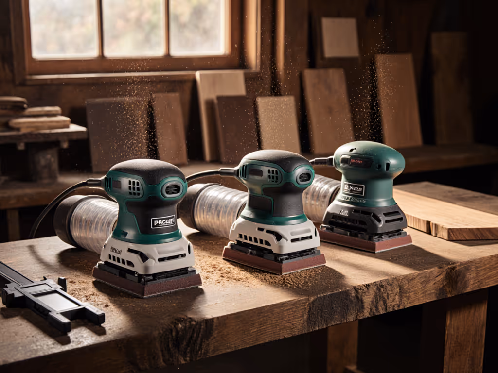 Best Mid-Price Random Orbital Sanders: Verified Finish & Dust Data
