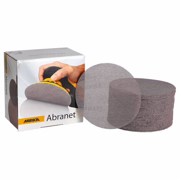 Mirka Abranet 6-inch Net Discs, P400, 50 pc.